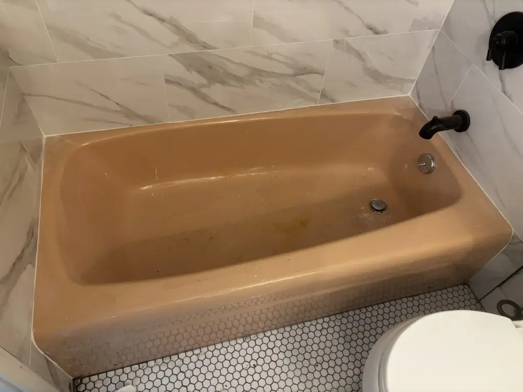 Standard tub 80 before