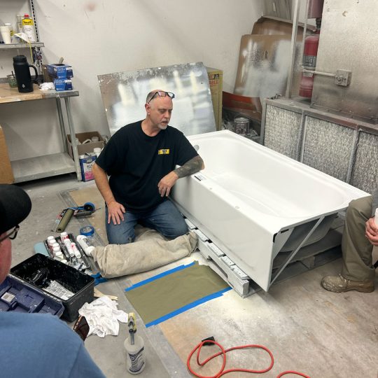 george piccot teaching refinishing class